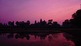 Angkor Wat Main Temples at Sunset, Siem Reap